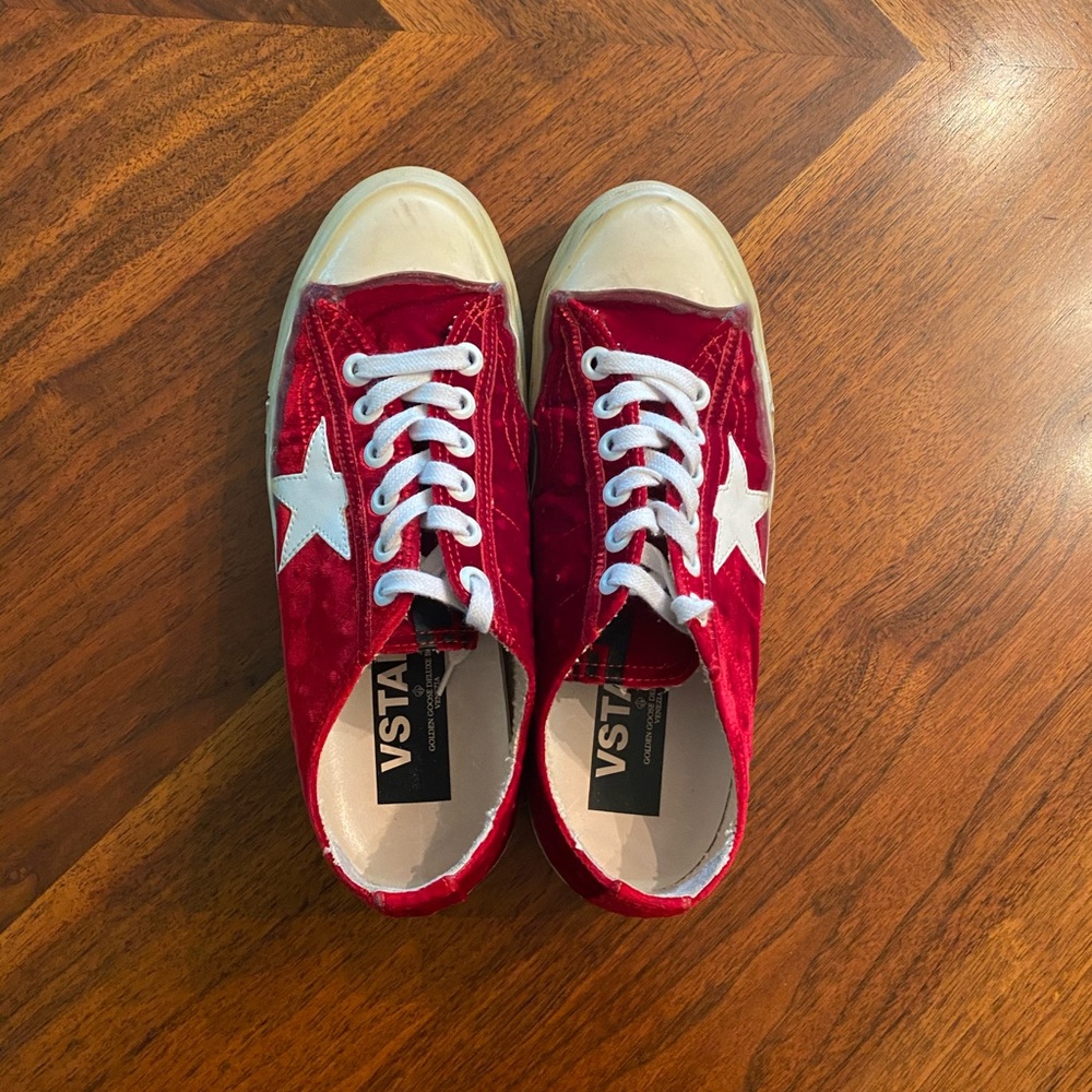 Red Velvet Golden Goose Vstar2 39